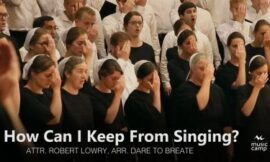 Shenandoah Christian Music Camp – How Can I Keep From Singing? (Lyrics + Mp3 Download)