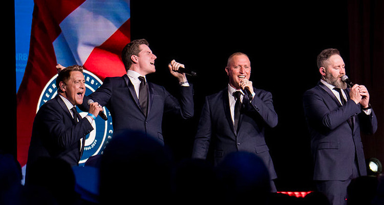 Ernie Haase & Signature Sound Perform At NRB Presidential Forum